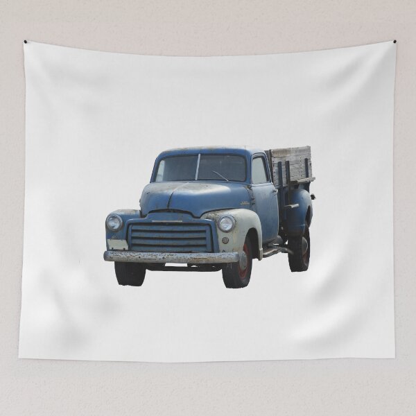 Item preview, Vintage Blue Farm Truck designed and sold by rhamm.