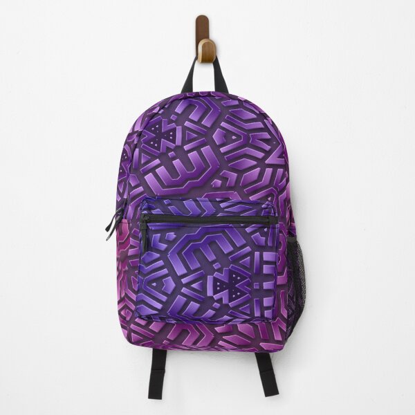 Item preview, Mayan Block Mosaic - Purple designed and sold by Wizzles Emporium.