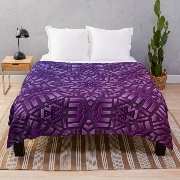 Item preview, Mayan Block Mosaic - Purple designed and sold by Wizzles Emporium.