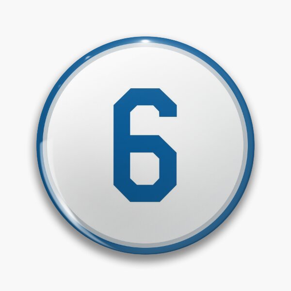 Item preview, Steve Garvey #6 Jersey Number designed and sold by StickBall.