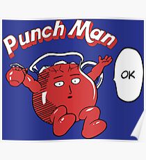 One Punch Man Kool Aide Man Poster