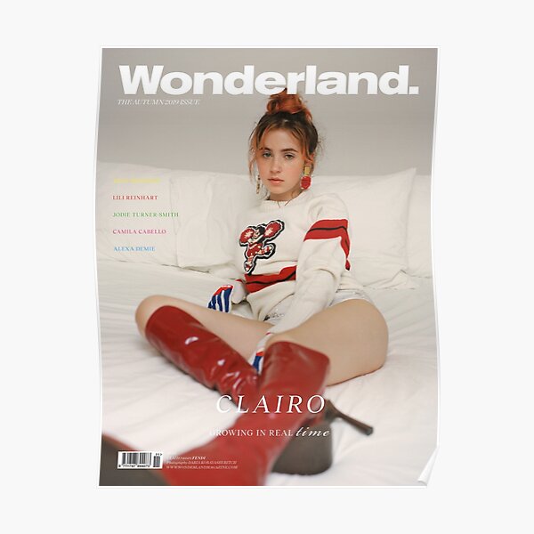 Clairo for Wonderland Poster