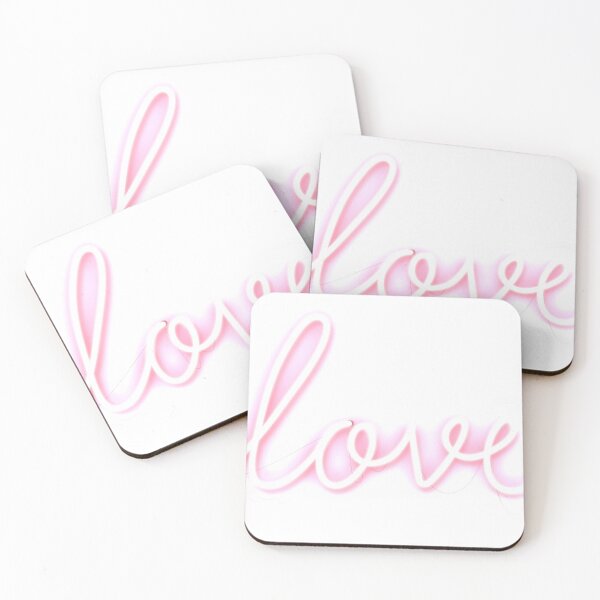Item preview, LOVE glow red font designed and sold by Vernon Carl D'souza.