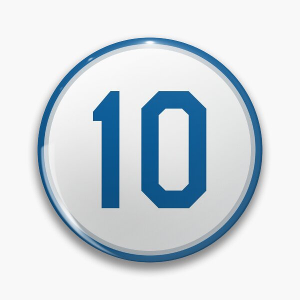 Item preview, Justin Turner #10 Jersey Number designed and sold by StickBall.