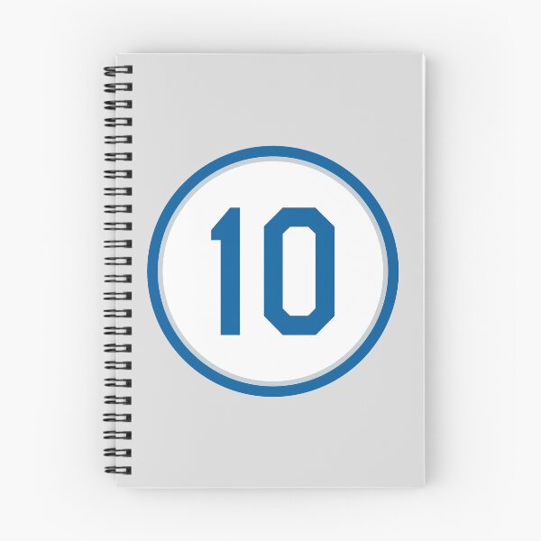 Aperçu de l'œuvre Numéro de maillot Justin Turner #10 créée et vendue par StickBall.
