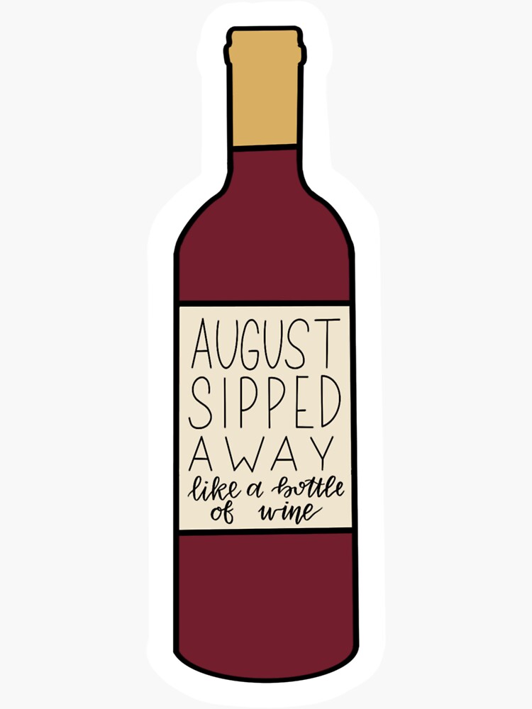 August Slipped Away Like a Bottle of Wine - Taylor Swift Folklore Greeting  Card for Sale by bombalurina