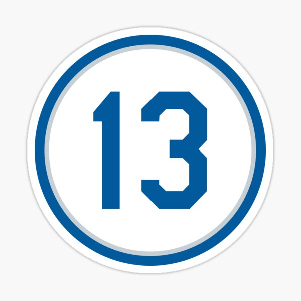 Matt Carpenter #13 Jersey Number Sticker for Sale by StickBall