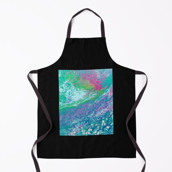 Item preview, Teal Green Black Light Abstract designed and sold by HighOrb.