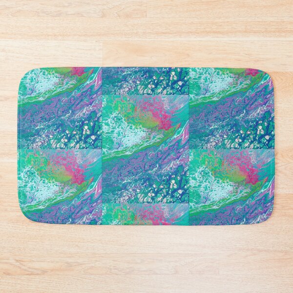 Item preview, Teal Green Black Light Abstract  designed and sold by HighOrb.