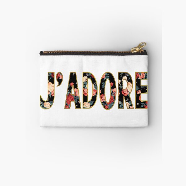Aperçu de l'œuvre Jadore Love French Chic Adore Floral créée et vendue par PaintedRose.