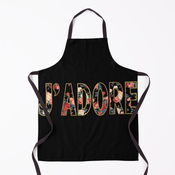 Aperçu de l'œuvre Jadore Love French Chic Adore Floral créée et vendue par PaintedRose.