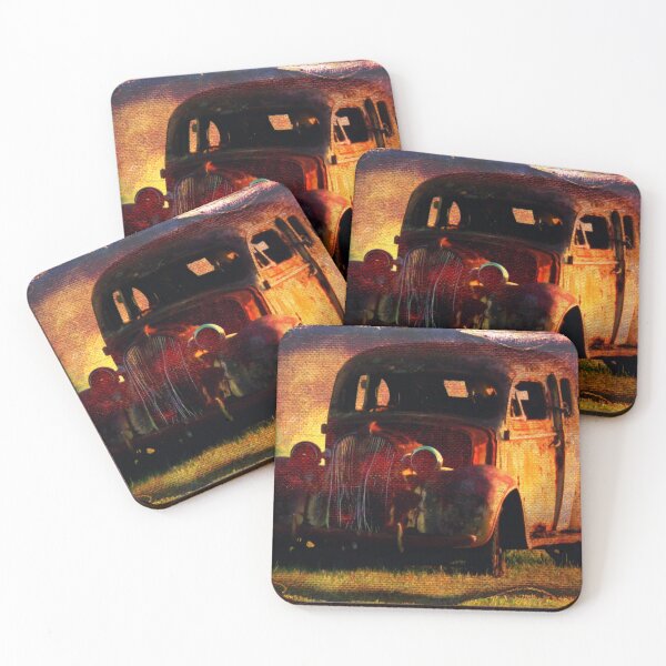 Item preview, Rusty Car - Textured designed and sold by Marilyn Harris.
