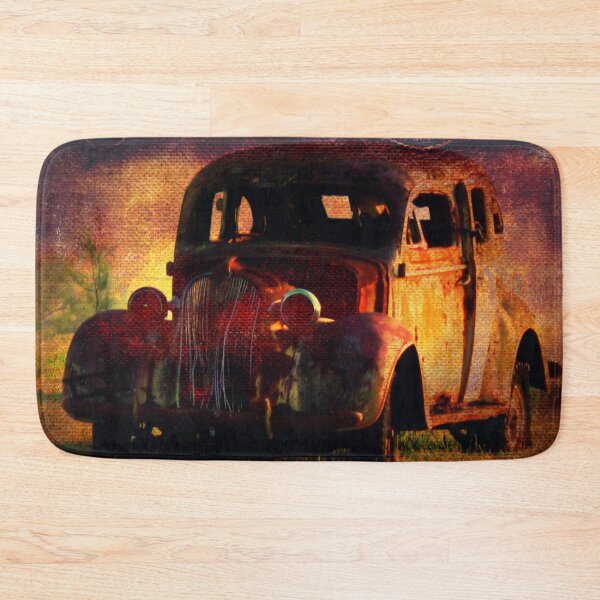 Item preview, Rusty Car - Textured designed and sold by Marilyn Harris.