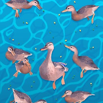 Imagen de la obra ¡A los patos les encantan los guisantes y el maíz! de Sabtastic