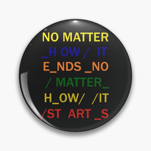 Radiohead In Rainbows Pin