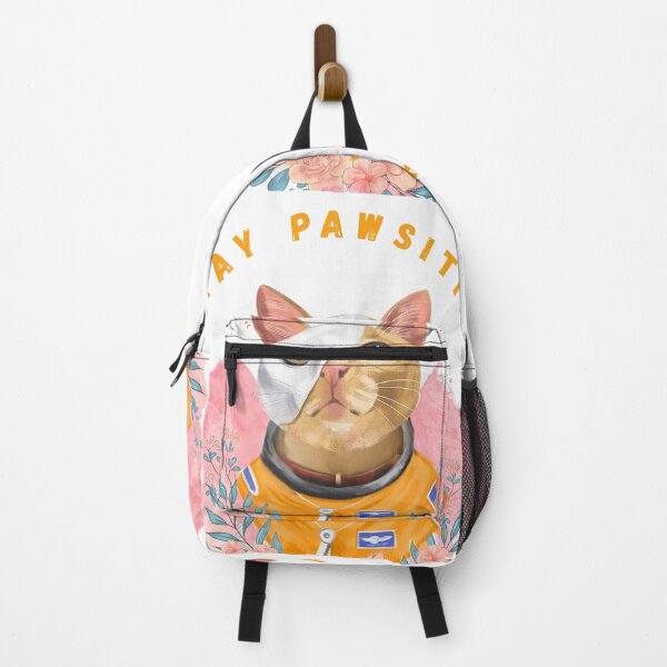 Item preview, Funny Astronaut Cats Stay Pawsitive Pun Gifts for Dog Lovers ,Funny Familly designed and sold by skyartdesign.