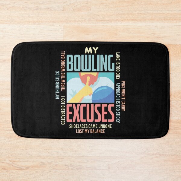 Item preview, My Bowling Excuses Bowler Gift Idea designed and sold by Sandra78.