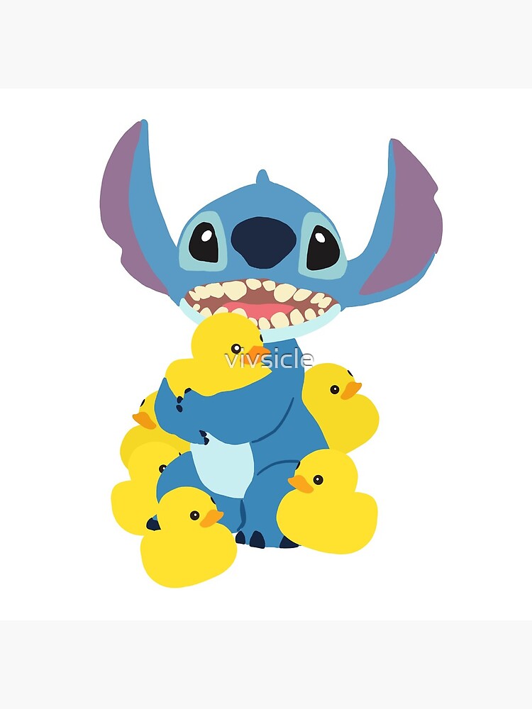 Disney LILO & STITCH CUTE DUCKS - Felpa - white/bianco 