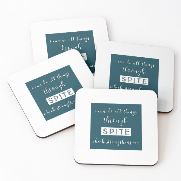 Item preview, I Can Do All Things Through Spite designed and sold by renrabbit.