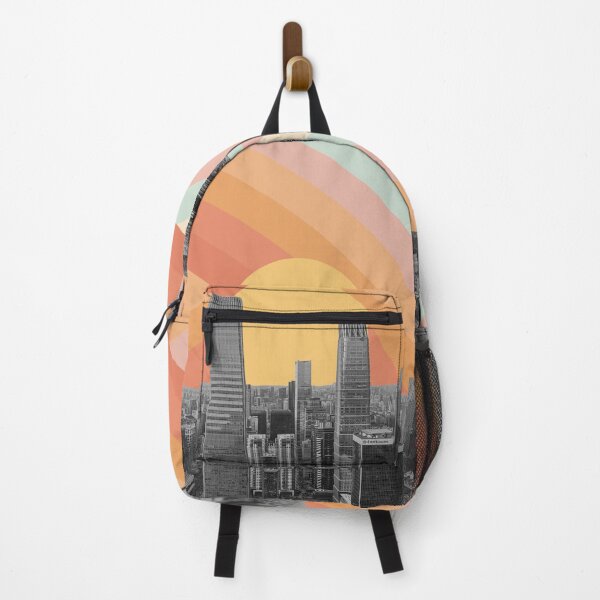 Item preview, Beijing City Skyscrapers Rainbow Sky designed and sold by idovedesign.