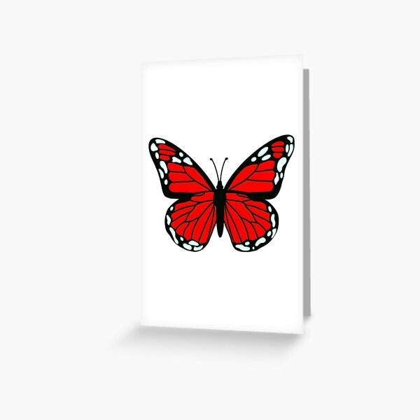 Item preview, Red Butterfly designed and sold by CruzDesigns.
