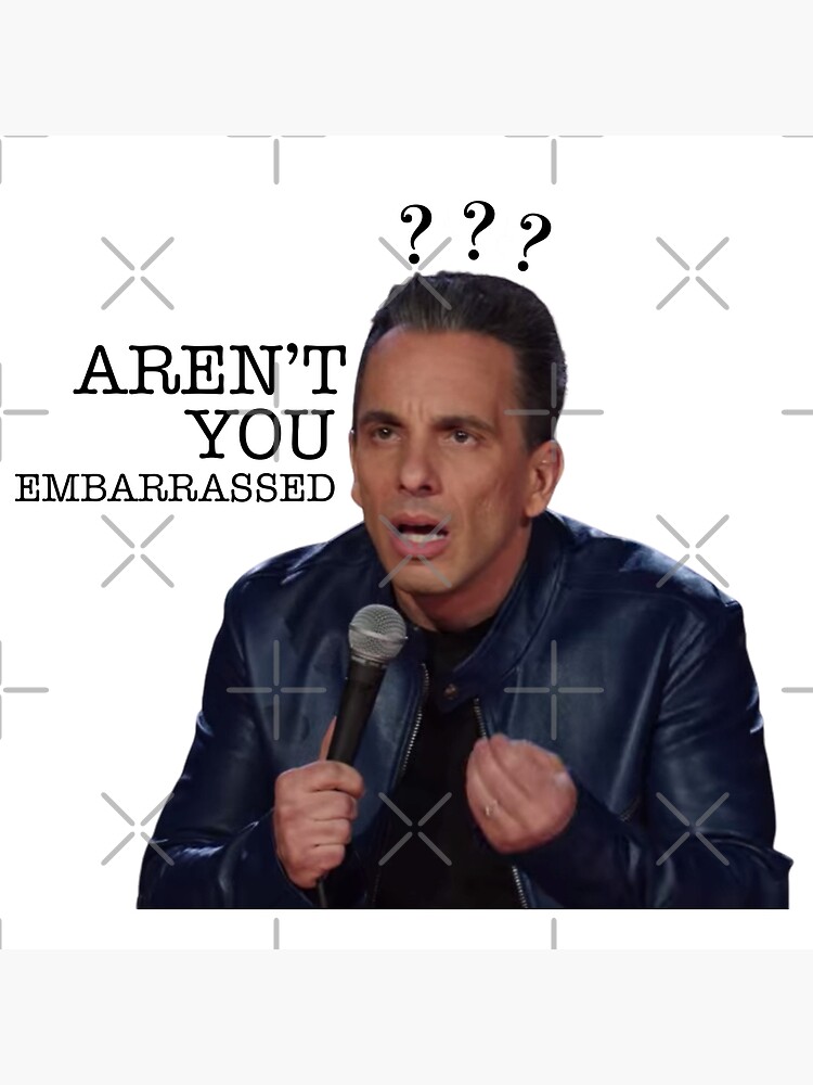 Sebastian Maniscalco Aren T You Embarrassed Netflix "Sebastian Maniscalco Aren't You Embarrassed " Poster by ayeshaha2020