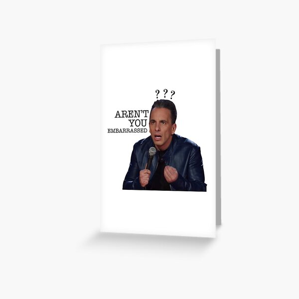 Item preview, Sebastian Maniscalco Aren't You Embarrassed  designed and sold by ayeshaha2020.