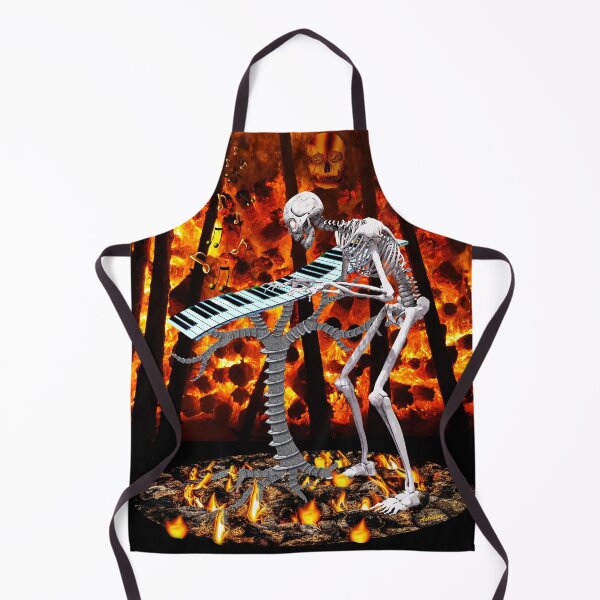 Item preview, THE PIANIST SKELETON IN THE FIRE designed and sold by Astralia.