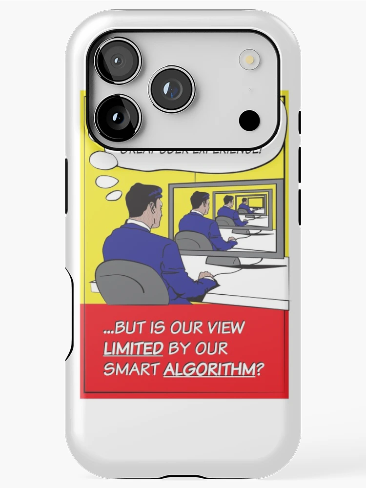Thumbnail 1 of 4, iPhone Case, Smart Digital Algorithm Poster Design designed and sold by whyhowie.