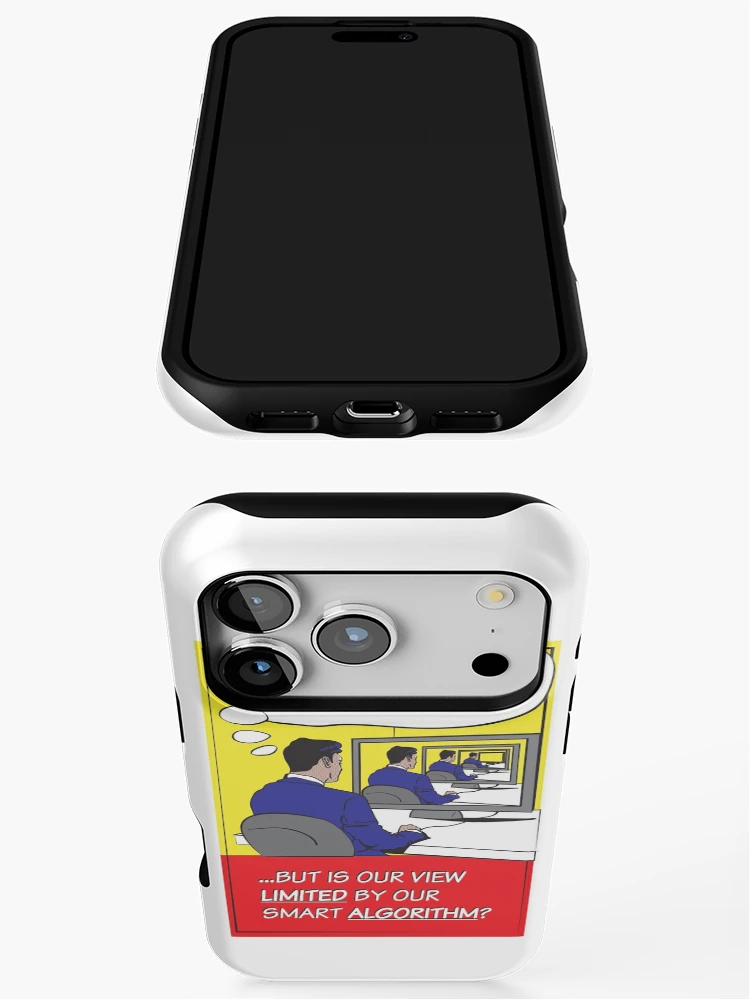 Thumbnail 3 of 4, iPhone Case, Smart Digital Algorithm Poster Design designed and sold by whyhowie.