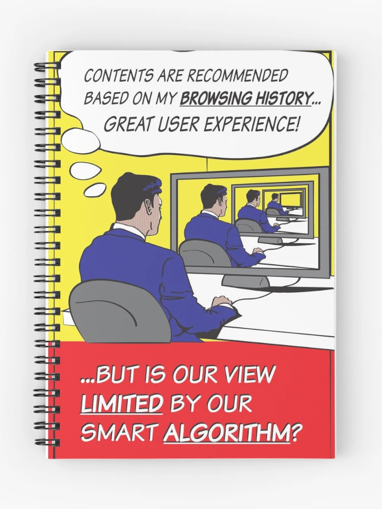 Thumbnail 1 of 3, Journal, Smart Digital Algorithm Poster Design designed and sold by whyhowie.
