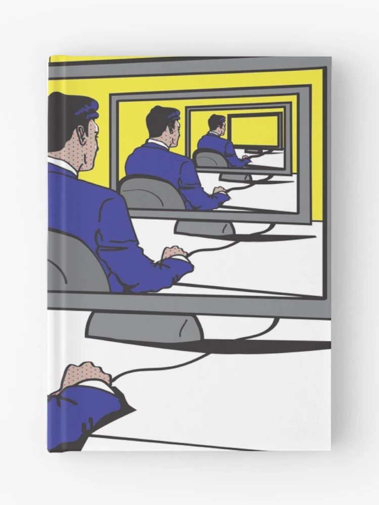 Thumbnail 1 of 3, Journal, Smart Digital Algorithm Poster Design designed and sold by whyhowie.
