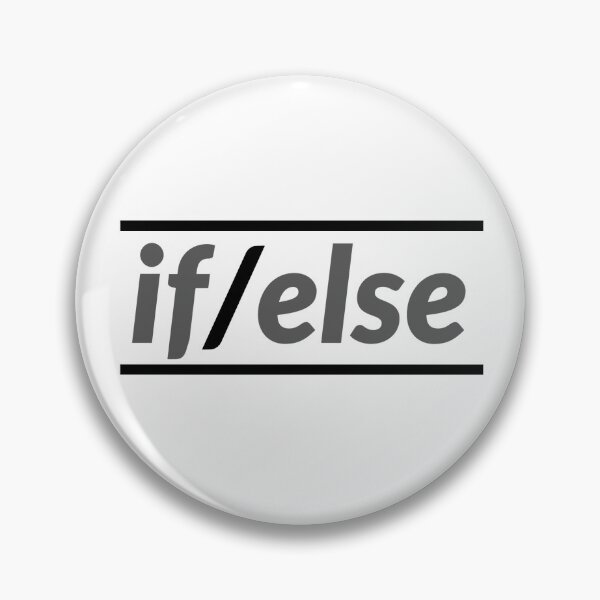 Item preview, If Else Programming Statement Coding (White Background) designed and sold by ArtByLM.