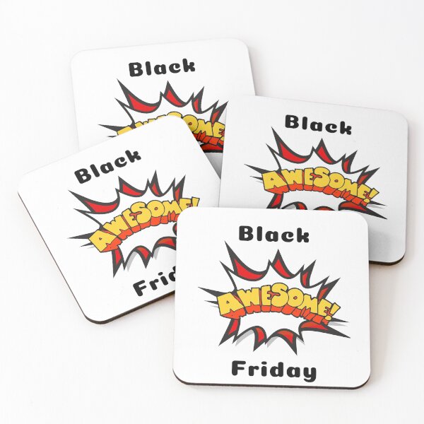 Item preview, Black AWESOME Friday designed and sold by OMdesign10.