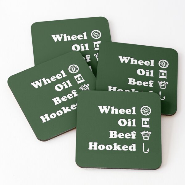 Item preview, Wheel Oil Beef Hooked No.1 designed and sold by VVingnutDesigns.