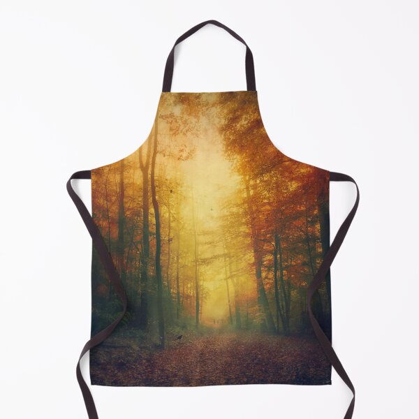 Item preview, Autumn Morning Walk designed and sold by Dyrk Wyst Redbubble Shop.