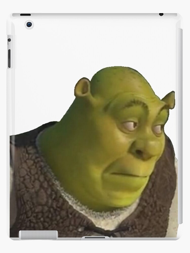 shrek meme funny shrek | iPad Case & Skin