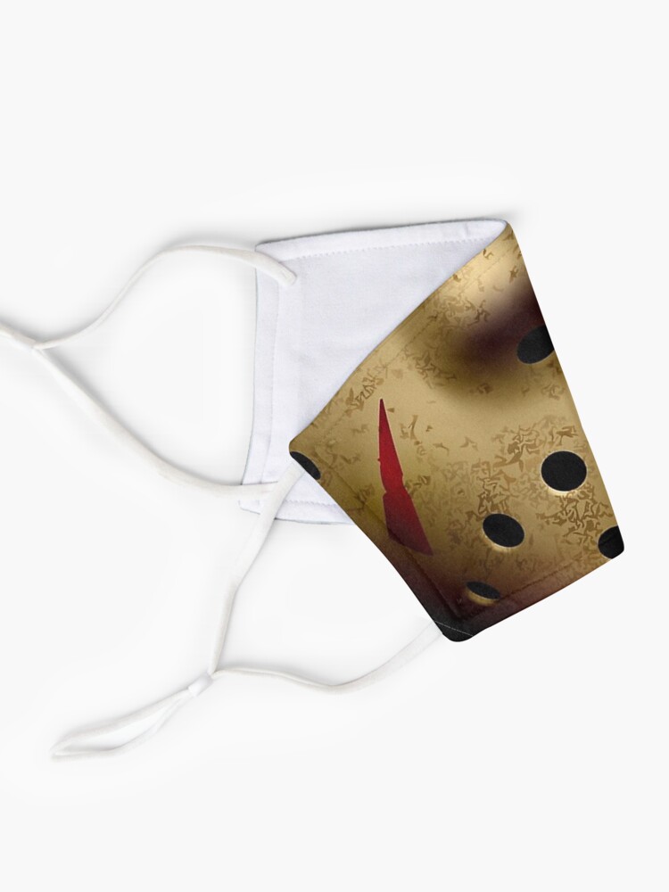 Alternate view of horror movie Jason Voorhees Facemask Mask
