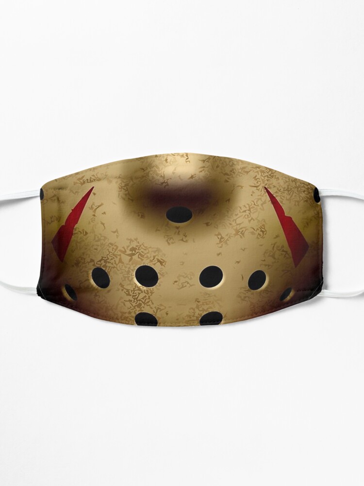 Alternate view of horror movie Jason Voorhees Facemask Mask