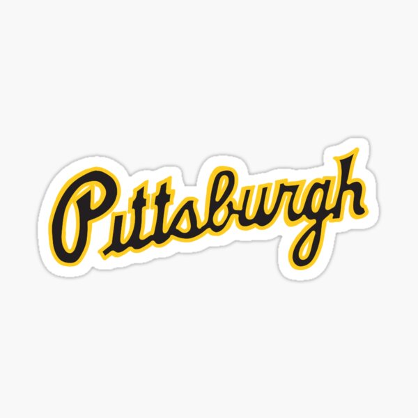Pittsburgh Script Sticker