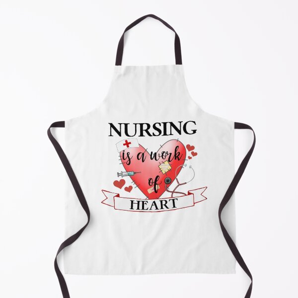 Item preview, Nursing Is a Work of Heart designed and sold by Jenn Graham.