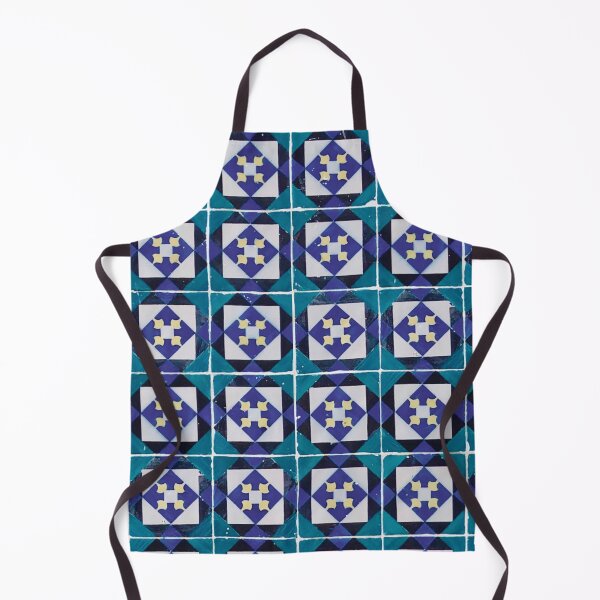 Item preview, Portuguese Tiles - Azulejo Colorful Diamond Geometric Design designed and sold by idovedesign.