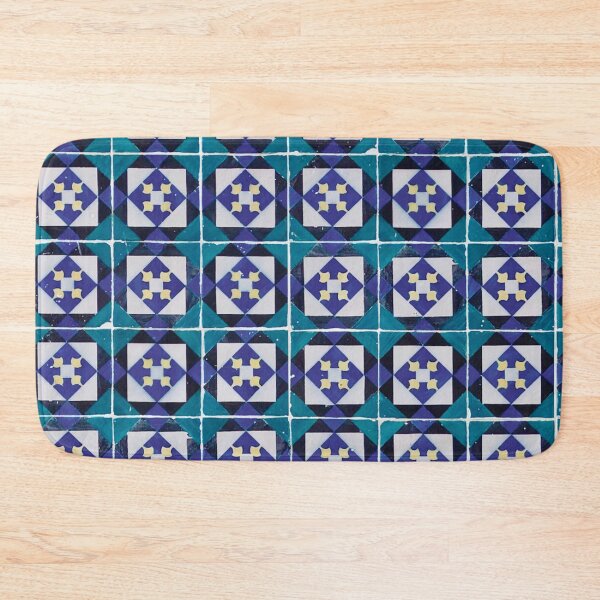 Item preview, Portuguese Tiles - Azulejo Colorful Diamond Geometric Design designed and sold by idovedesign.