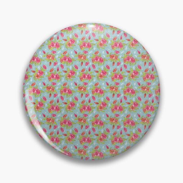 Item preview, Beautiful Pink Flowers on Green Background designed and sold by itsrturn.