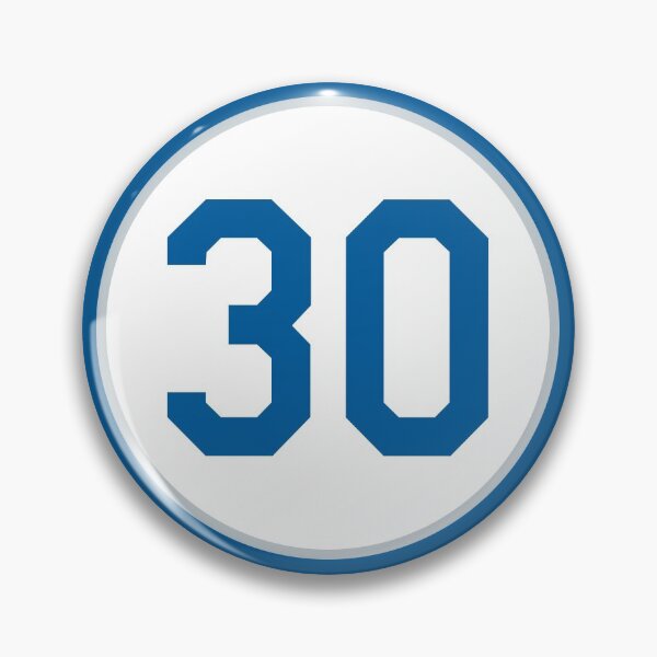 Item preview, Dave Roberts #30 Jersey Number designed and sold by StickBall.