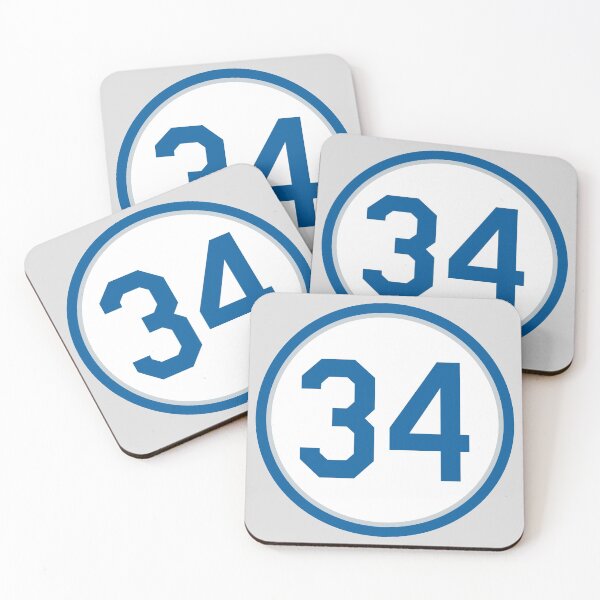 Item preview, Fernando Valenzuela #34 Jersey Number designed and sold by StickBall.