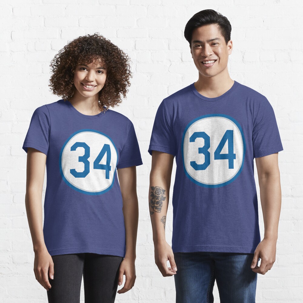 34 - Fernando Valenzuela Dodgers Legendary Pitcher Soft Slim Fit T