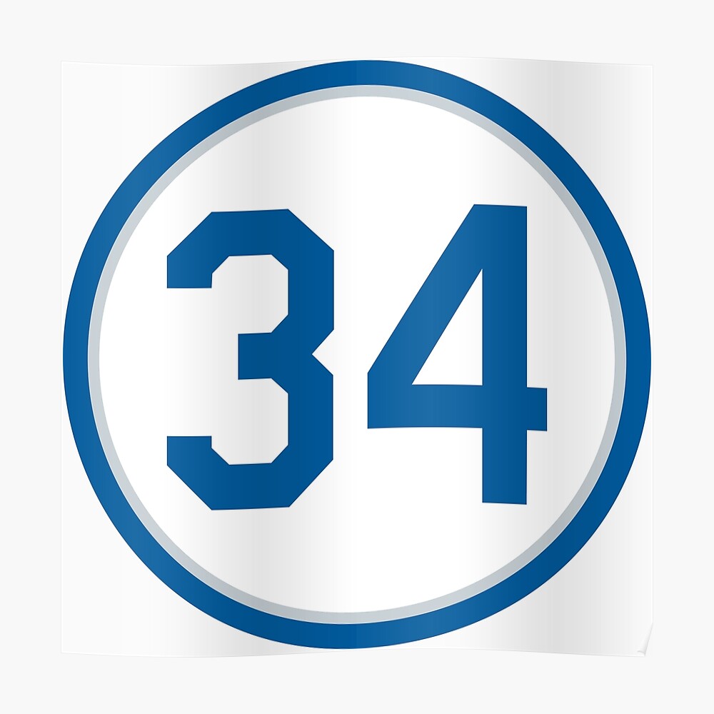 Clayton Kershaw #22 Jersey Number Essential T-Shirt for Sale by StickBall