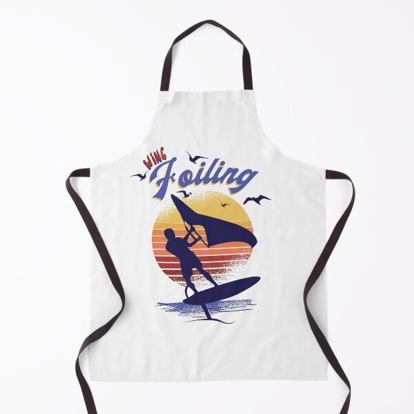 Wing Foiling Surfing Surfer Gift Apron