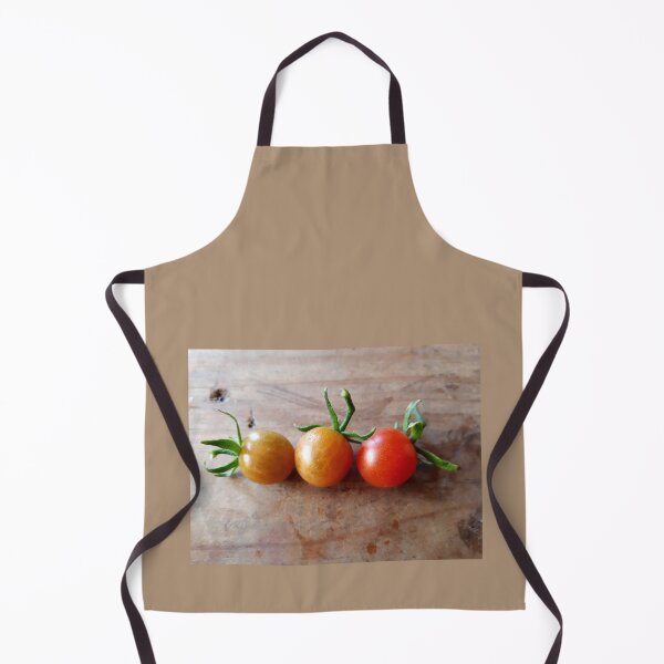 Item preview, 3 Cherry Tomatoes on Wood Background designed and sold by Beachy.